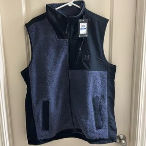 Under Armour Men’s Mission Sherpa Vest 1366096 558 - Size XL